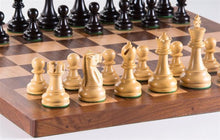Load image into Gallery viewer, Deluxe Solid Wood Staunton Chess Set
