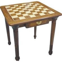 Load image into Gallery viewer, Double Drawer Chess Table
