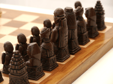 Load image into Gallery viewer, Egyptian Chess Pieces by Berkeley - Russet Brown
