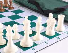 Load image into Gallery viewer, Emisario Deluxe Tournament Chess Set Combo - White &amp; Brown
