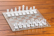 Load image into Gallery viewer, Etched Glass Chess Set
