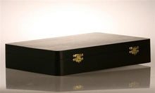 Load image into Gallery viewer, Flat Wooden Chess Box (for most 3.5 to 3.75" pieces)
