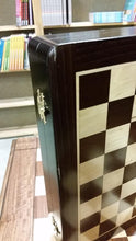 Load image into Gallery viewer, DEAL ITEM: 12" Magnetic Folding Chess Set in Rosewood Boxwood
