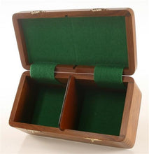 Load image into Gallery viewer, Hinged Box in Golden Rosewood (for most 3.5" to 3.75" pieces)
