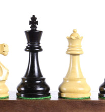 Load image into Gallery viewer, 3.75" Ebonized Chess Pieces
