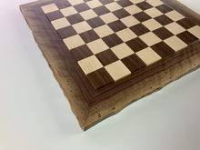 Load image into Gallery viewer, JLP Natural Edge Hardwood Chessboard #21
