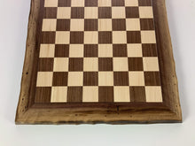 Load image into Gallery viewer, JLP Natural Edge Hardwood Chessboard #23
