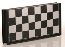Load image into Gallery viewer, Magnetic Folding Travel Chess &amp; Checker Set - Medium
