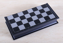 Load image into Gallery viewer, Magnetic Folding Travel Chess &amp; Checker Set - Small
