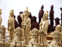 Load image into Gallery viewer, Mandarin Chess Pieces by Berkeley - Cardinal Red
