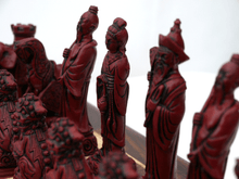 Load image into Gallery viewer, Mandarin Chess Pieces by Berkeley - Cardinal Red
