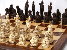 Load image into Gallery viewer, Mandarin Chess Pieces by Berkeley - Russet Brown
