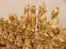 Load image into Gallery viewer, Mandarin Chess Pieces by Berkeley - Russet Brown
