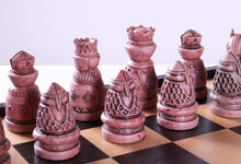 Load image into Gallery viewer, Medieval Chess &amp; Checkers Set
