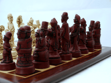 Load image into Gallery viewer, Movie Stars Chess Pieces by Berkeley - Cardinal Red
