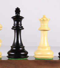 Load image into Gallery viewer, Oxford 3.75" Ebonized Chess Pieces
