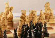 Load image into Gallery viewer, Peter Rabbit Chess Pieces - SAC Antiqued

