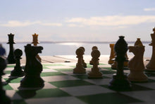Load image into Gallery viewer, Quality Club Chess Set on Flex Pad Board
