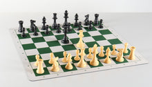 Load image into Gallery viewer, Quality Club Chess Set on Flex Pad Board
