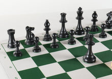 Load image into Gallery viewer, Quality Club Chess Set on Flex Pad Board
