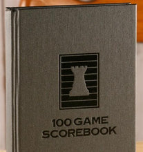 Load image into Gallery viewer, Quality Hardcover Linen Chess Game Journal
