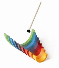 Load image into Gallery viewer, Rainbow Wooden Game
