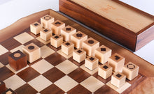 Load image into Gallery viewer, Raphael Design Live Edge Chess Set
