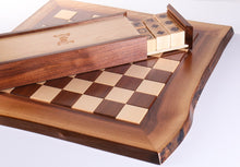 Load image into Gallery viewer, Raphael Design Live Edge Chess Set
