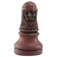 Load image into Gallery viewer, Richard the Lionheart Chess Pieces - SAC Antiqued
