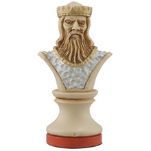 Load image into Gallery viewer, Richard the Lionheart Chess Pieces - SAC Hand Painted
