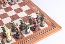 Load image into Gallery viewer, Robin Hood Chess Set with Storage

