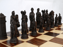 Load image into Gallery viewer, Roman Chess Pieces by Berkeley - Russet Brown

