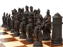 Load image into Gallery viewer, Roman Chess Pieces by Berkeley - Russet Brown
