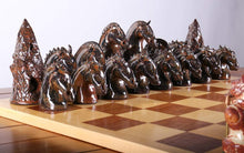 Load image into Gallery viewer, Sanfilippo Chess Set Number XXVI - Dragon Slayers
