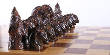 Load image into Gallery viewer, Sanfilippo Chess Set Number XXVI - Dragon Slayers

