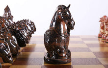 Load image into Gallery viewer, Sanfilippo Chess Set Number XXVI - Dragon Slayers
