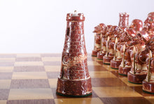 Load image into Gallery viewer, Sanfilippo Chess Set Number XXVI - Dragon Slayers
