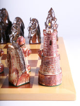 Load image into Gallery viewer, Sanfilippo Chess Set Number XXVI - Dragon Slayers
