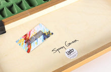 Load image into Gallery viewer, Sydney Gruber Painted 16" Folding Tournament Chess Set in German Design
