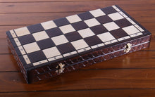 Load image into Gallery viewer, Sydney Gruber Painted 17" Large Kings Chess Set #2
