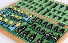 Load image into Gallery viewer, Sydney Gruber Painted 20" Tournament No 6 Chess Set - #2

