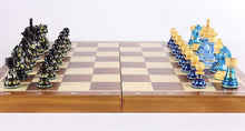 Load image into Gallery viewer, Sydney Gruber Painted 20" Tournament No 6 Chess Set - #2
