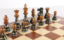 Load image into Gallery viewer, Sydney Gruber Painted Club Chess Set Combo #2 in Multicolor vs Black
