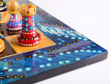 Load image into Gallery viewer, Sydney Gruber's Painted Chess Set - Polgar Design

