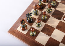 Load image into Gallery viewer, Sydney Gruber's Painted Chess Set - Queen Anne Design
