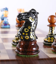 Load image into Gallery viewer, Sydney Gruber's Painted Chess Set - Queen Anne Design
