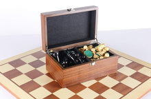 Load image into Gallery viewer, The 4" Zagreb Chess Set Combo with Storage
