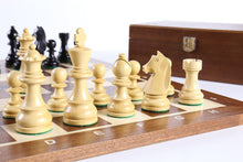 Load image into Gallery viewer, The German Staunton Chess Set Combo with Storage
