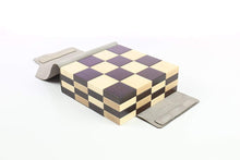Load image into Gallery viewer, the STACK Chessboard - Tournament Edition in Wenge and Maple
