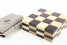 Load image into Gallery viewer, the STACK Chessboard - Tournament Edition in Wenge and Maple
